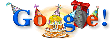 10eme anniversaire de Google