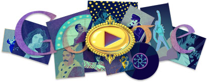 جوجل يحتفل بالفنان Freddie Mercury