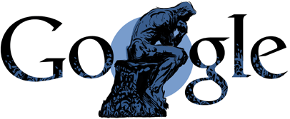 Logo google - Page 3 Rodin-2012-homepage