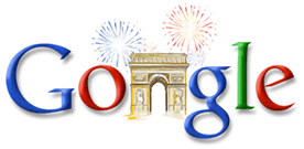 Google-Doodle: Bastille Day