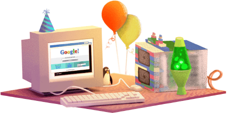 17e anniversaire de Google