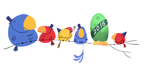 Google vous souhaite une bonne année 2016 !